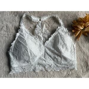 Maurices White Lace Bralet Size Large